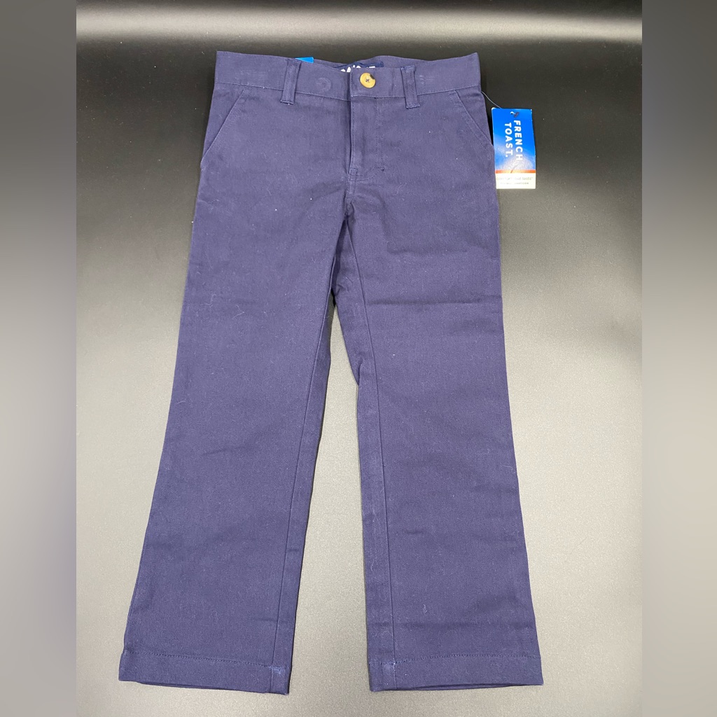 French Toast Size 5 Navy Blue Straight Uniform Pants